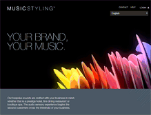 Tablet Screenshot of musicstyling.com